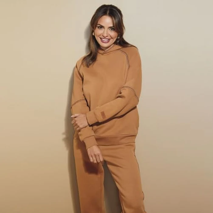 UGG Women's Classic Hoodie Sweatshirt, Chestnut, S by UGG - Used - Like New condition