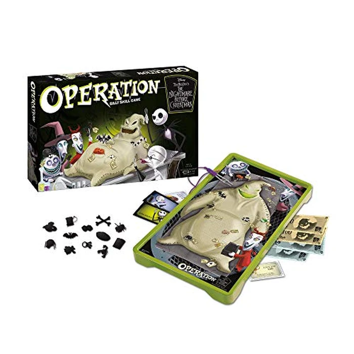 Operation: Disney The Nightmare Before Christmas Board Game | Collectible Operation Game | Featuring Oogie Boogie & Nightmare Before Christmas Artwork, 1+ Players by USAOPOLY - Image 2