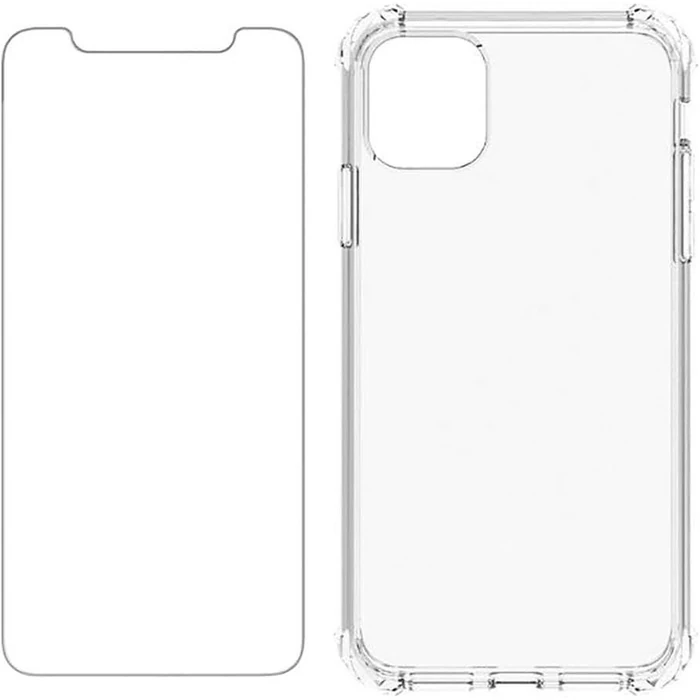 Verizon Clear Phone Case and Screen Protector for iPhone 11 Pro Max - Clear by Verizon - Refurbished - Acceptable condition - US$20.48