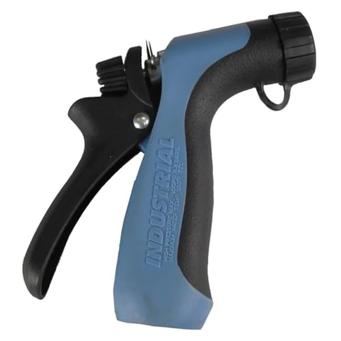 Hi-Tech Heavy Duty Industrial Hose Nozzle - High Pressure 100 PSI, Hot Water & High Temp Resistant, Pistol Grip Spray Nozzle for Garden Hose, Marine & Commercial Grade by HI-TECH - Image 1