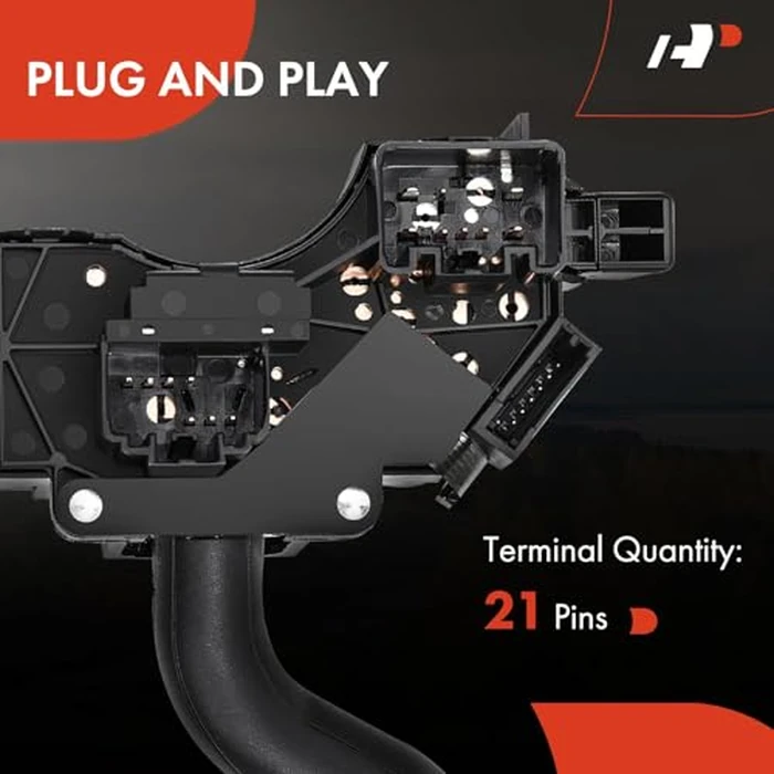 A-Premium Multifunction Switch Turn Signal Switch, Headlamp Beam Windshield Wiper Washer Switch Compatible with Ford E-150/250 2005-2014, E-350/450 Super Duty 2005-2019, Taurus 2004-2008 by A-Premium - Image 7