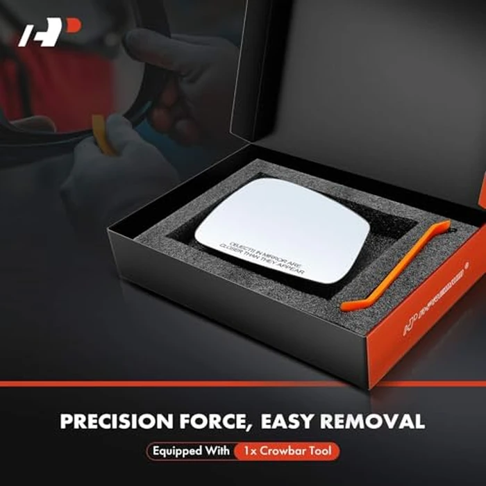 A-Premium Right Passenger Side Power Heated Mirror Glass Replacement Compatible with 2009-2017 BMW 525i 528i 530i 535d 535i 550i 740i 740Li 750i 750Li 760Li, 7.09 x 4.72 x 1.18 inch, w/o Auto Dimming by A-Premium - Image 7