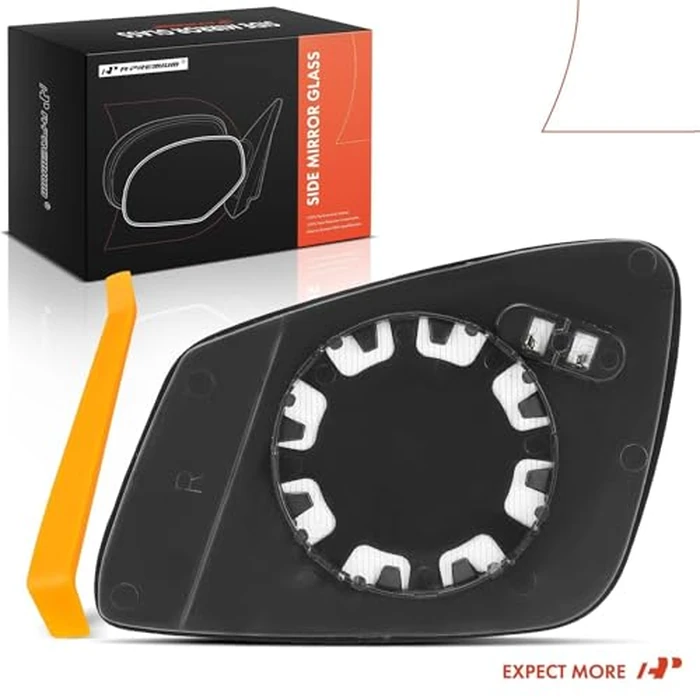 A-Premium Right Passenger Side Power Heated Mirror Glass Replacement Compatible with 2009-2017 BMW 525i 528i 530i 535d 535i 550i 740i 740Li 750i 750Li 760Li, 7.09 x 4.72 x 1.18 inch, w/o Auto Dimming by A-Premium - Image 9