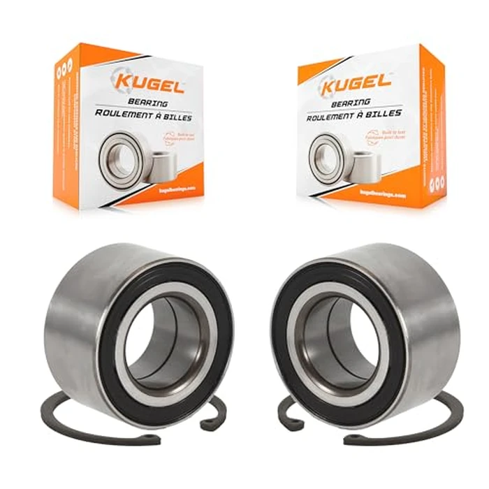 Kugel Rear Wheel Bearing Pair Replacement for Jaguar Land Rover Range Evoque XF F-Type XJ XE XKR XK XFR XKR-S XFR-S XJR XJR575 - Left Right Side (Driver Passenger) K70-101056 by KUGEL - Image 1