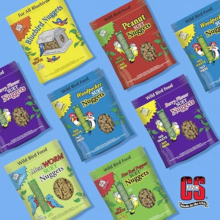 C&S Wild Bird Woodpecker Suet Nuggets Mega Box, 8 Pounds by C&S - Image 8