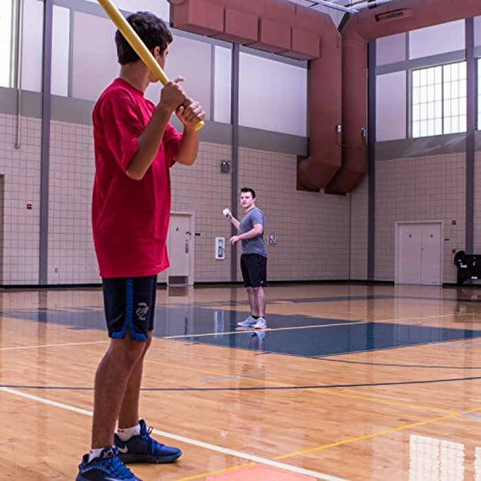 Champion Sports 9" Hollow Plastic Baseballs - Athletic Baseball Equipment - Practice Baseballs Plastic Hollow - Regulation Size Balls - Fun for All Ages - Lightweight/Durable - Pack of 12 by Champion Sports - Image 4