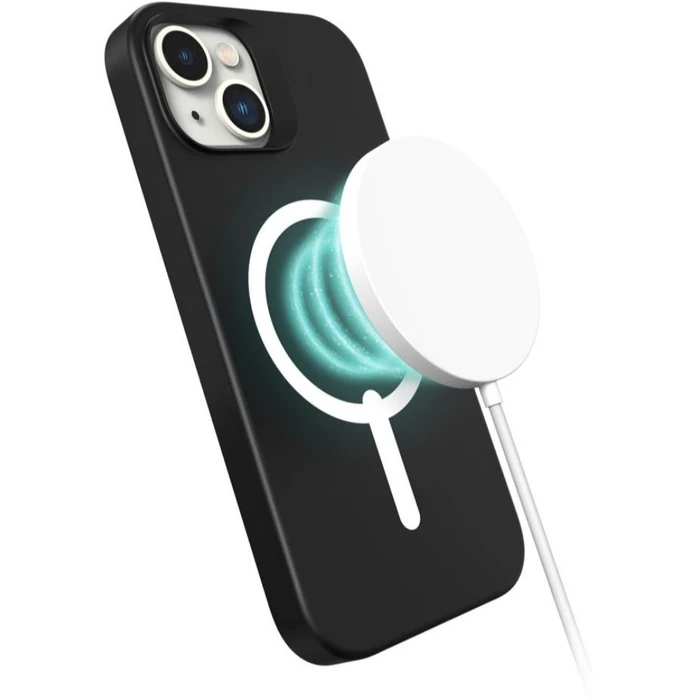 ZAGG London Snap Phone Case with MagSafe for iPhone 15 - Black Geo by ZAGG - Image 7