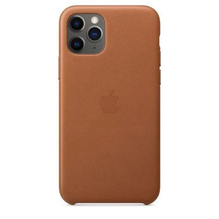 Apple Leather Case for iPhone 11 Pro - Saddle Brown by Apple - Refurbished - Brand New condition