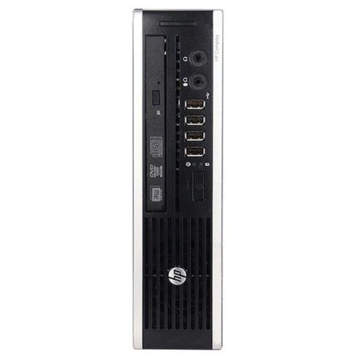 HP Compaq Elite 8300 Ultra Slim Desktop PC - Intel Core i5-3470S 2.9GHz - 500GB - Black - 4GB RAM by HP - Image 1