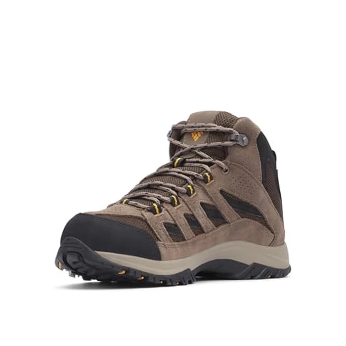 Columbia Mens Crestwood Mid Waterproof, Cordovan/Squash, 9 by Columbia - Image 4