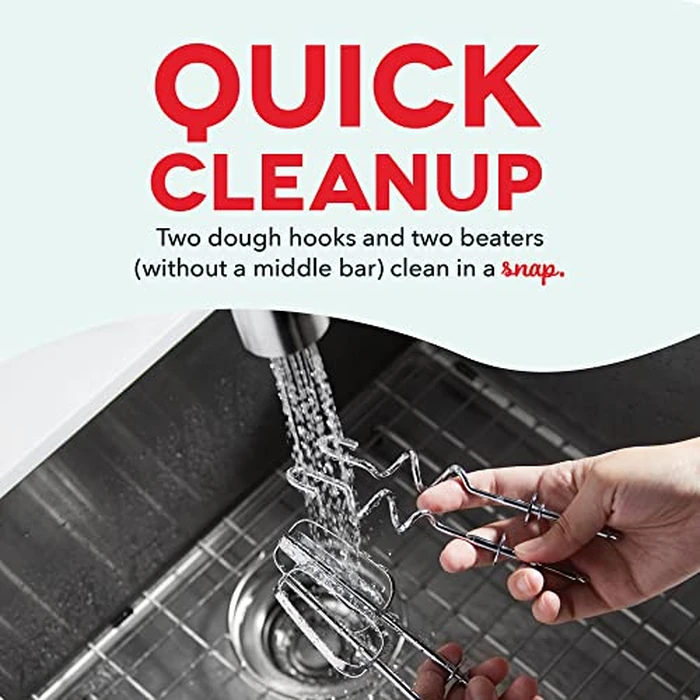 Dash Everyday Stand Mixer - Compact Tilt-Head Stand Mixer for Everyday Recipes - 6-Speed Power with Stainless Steel Bowl - Pink, 3-Quart by DASH - Image 6