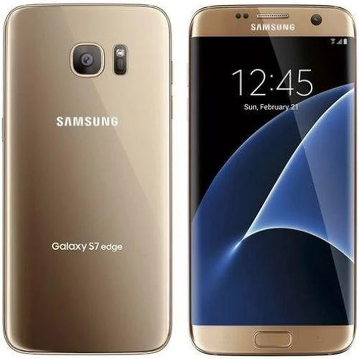 Galaxy S7 Edge - 32GB - 1 Physical SIM - Gold Platinum - Verizon by Samsung - Refurbished - Good condition - US$128.99