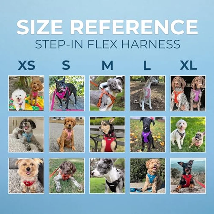 Best Pet Supplies Voyager Adjustable Step-in Flex Breathable Mesh Dog Harness for Small Medium Large Dogs (Army/Black Trim), L by Best Pet Supplies - Image 6