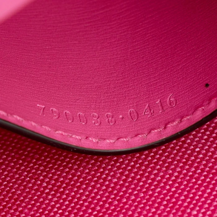 Gucci GG Canvas Luce Mini Shoulder Bag - Canvas - Pink by Gucci - Image 6