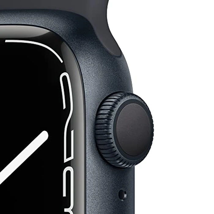 Apple Watch Series 7 [GPS 41mm] Smart Watch w/Midnight Aluminum Case with Midnight Sport Band. Fitness Tracker, Blood Oxygen & ECG Apps, Always-On Retina Display, Water Resistant by Apple - Image 2