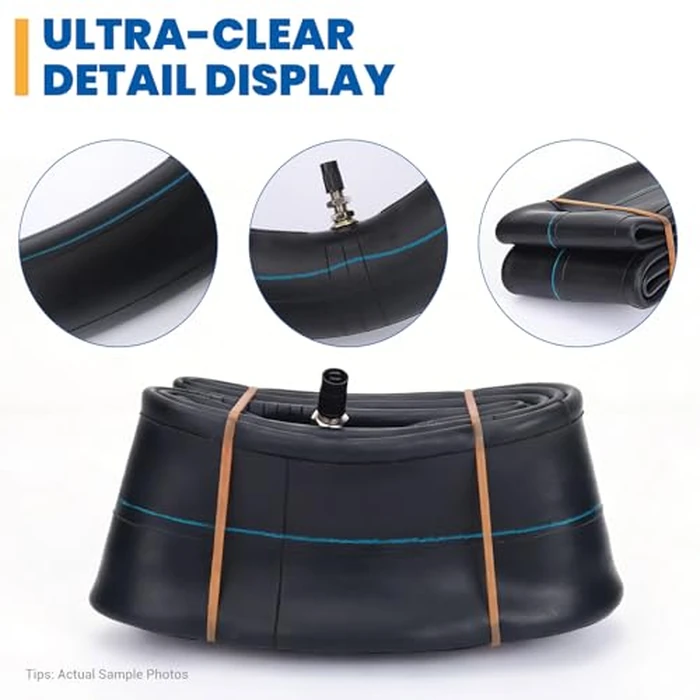Heavy Duty, Hyssk 2mm Thick, 2.75/3.00-19" (70/100-19) Premium Inner Tube for CRF125/150 CR85, KX140/KLX125, DRZ125/RM85 E-Bike Electric Dirt Pit Bike Motorcycle Front Tire by Hyssk - Image 5