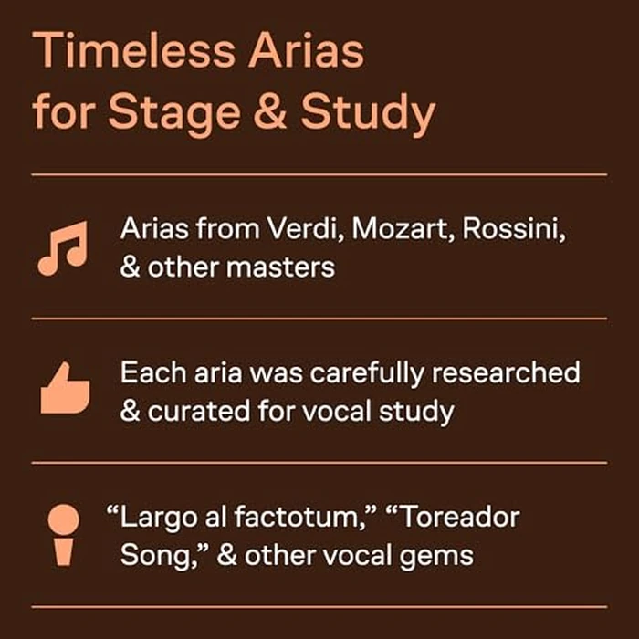 Various Composers Arias for Baritone | G. Schirmer Opera Anthology | Vocal Collection with Piano Accompaniment | Classical Opera Sheet Music for Baritone Voice | Essential Songbook for Performers by G. Schirmer, Inc. - Image 2