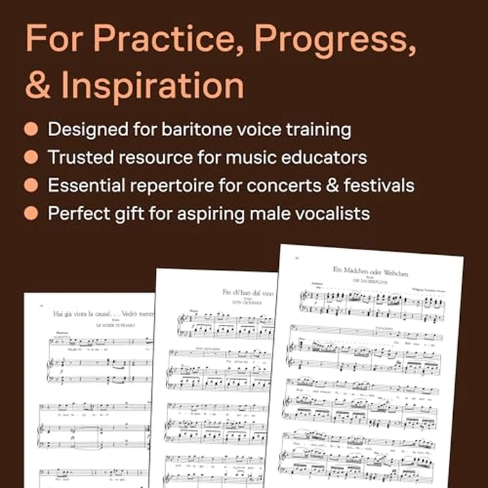 Various Composers Arias for Baritone | G. Schirmer Opera Anthology | Vocal Collection with Piano Accompaniment | Classical Opera Sheet Music for Baritone Voice | Essential Songbook for Performers by G. Schirmer, Inc. - Image 3