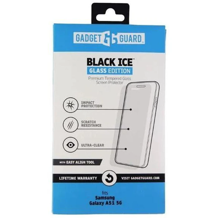 Gadget Guard Black Ice Glass Edition Screen Protector for Samsung Galaxy A51 - Clear by Gadget Guard - Refurbished - Brand New condition