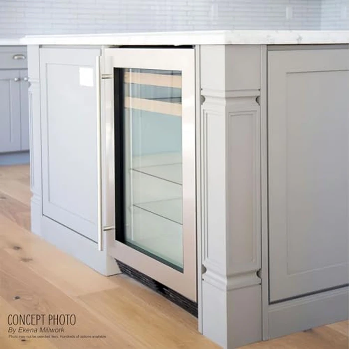 Ekena Millwork COL05X05X35KERW 5" W X 5" D X 35 1/2" H Kent Raised Panel Cabinet Column, Rubber Wood by Ekena Millwork - Image 5
