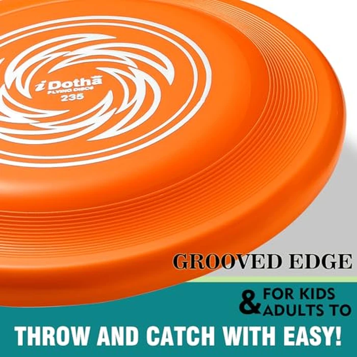 iDotha Sports Flying Disc - Compeition Flying Discs for Beach, Backyard, Lawn, Park, Camping and More - Great for All Ages Outdoor Flying Disc Training by iDotha - Image 3