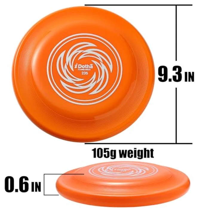 iDotha Sports Flying Disc - Compeition Flying Discs for Beach, Backyard, Lawn, Park, Camping and More - Great for All Ages Outdoor Flying Disc Training by iDotha - Image 6