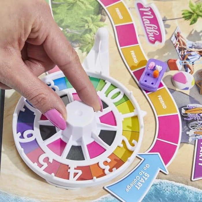 Hasbro Games The Game of Life: Barbie Edition Board Game | Ages 8+ | 2 to 4 Players | Fun Family Games for Kids and Adults | Kids Gifts (Amazon Exclusive) by Hasbro Gaming - Image 4