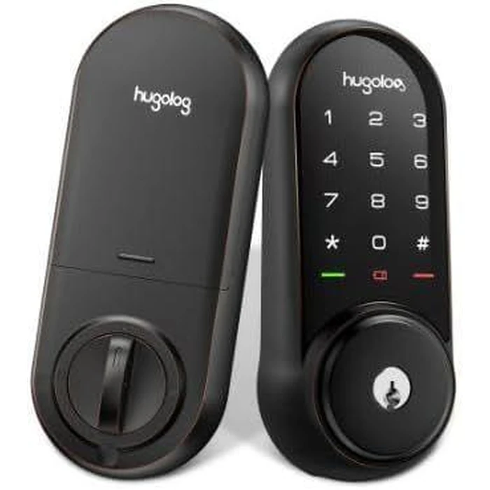Hugolog HU03 Touchscreen Smart Lock Deadbolt - Rubbed Bronze by Hugolog - Image 2