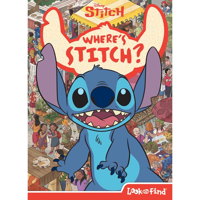 Disney Lilo & Stitch - Where’s Stitch? Look and Find Activity Book - PI Kids by PI Kids - Used - Good condition