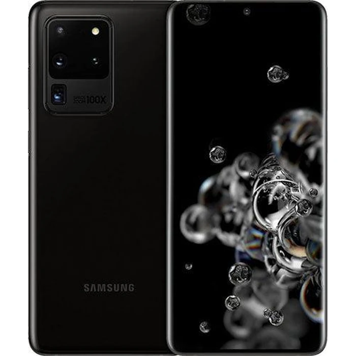 Galaxy S20 Ultra - 128GB - 1 Physical SIM + eSIM - Cosmic Black - Unlocked by Samsung - Refurbished - Premium condition
