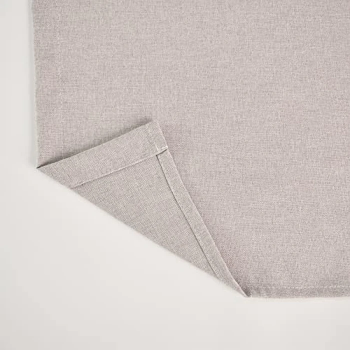 Beige Curtains Linen Textured Kitchen Window 72 inches Long Privacy Semi Sheer Living Room Bedroom Curtains Basement Door Window Treatment Curtain 2 Panels Drapes Rod Pocket 52"x72" by UPOPO - Image 6