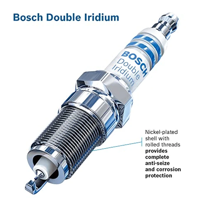 BOSCH 96315 OE Fine Wire Double Iridium Spark Plug - Pack of 4 by Bosch - Image 5