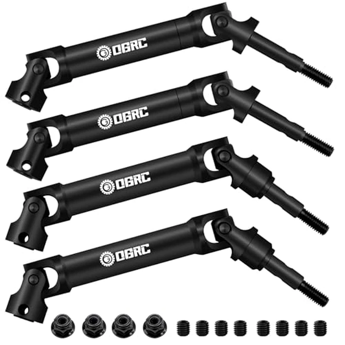 OGRC Front and Rear CVD U-Joint Steel Driveshaft for Traxxas Slash/Stampede/Hoss/Rustler VXL 4X4 Platinum Ultimate Update Parts 1/10 RC Truck Upgrades Parts Replace #6851#6852 by OGUNKE - Used - Like New condition - US$37.57