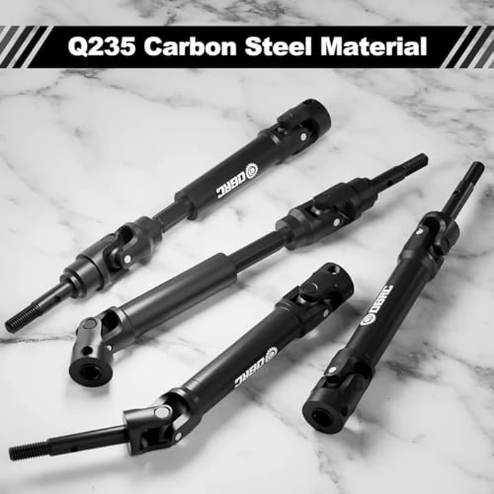 OGRC Front and Rear CVD U-Joint Steel Driveshaft for Traxxas Slash/Stampede/Hoss/Rustler VXL 4X4 Platinum Ultimate Update Parts 1/10 RC Truck Upgrades Parts Replace #6851#6852 by OGUNKE - Image 2