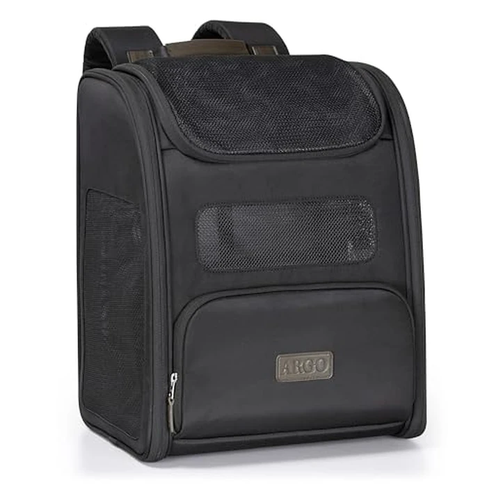 Traveler's Choice Argo Tails of The Trail Pet Backpack Carrier, Black by Traveler's Choice - Used - Good condition - CA$147.73