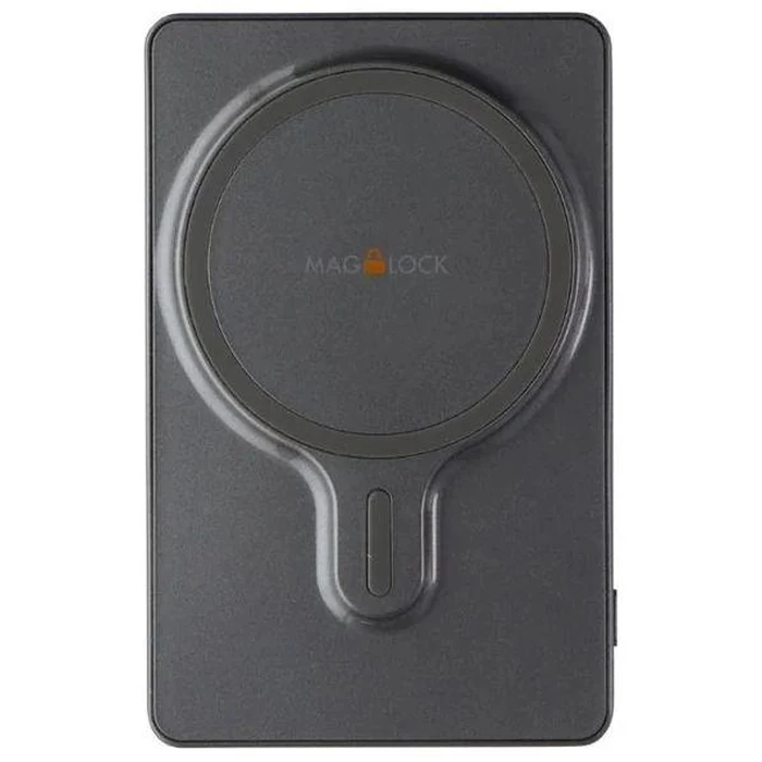 MyCharge Maglock MagSafe Wireless Powerbank 6000mAh with Built-in USB-C Port - Graphite by MyCharge - Refurbished - Excellent condition - US$20.99