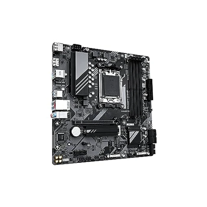 GIGABYTE B650M D3HP AMD AM5 mATX Motherboard, Support Ryzen 9000/8000/7000 Series, DDR5, 5+2+2 Power Phase, 2X M.2, PCIe 4.0, USB-C 3.2 Gen 1, 2.5 GbE, EZ-Latch, Q-Flash, RGB Fusion by GIGABYTE - Image 3