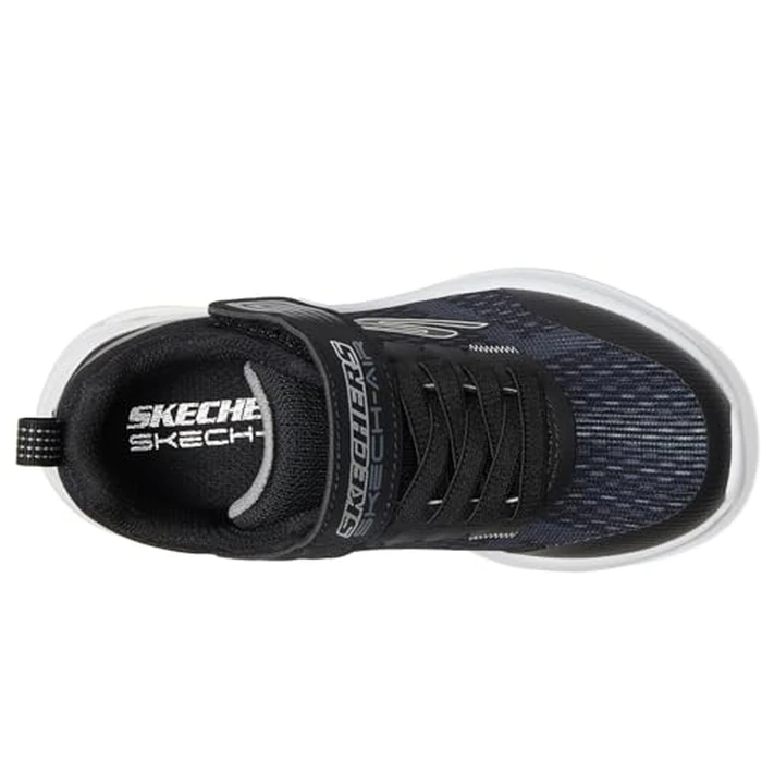 Skechers Kids Boys Microspec Max Advance-Squad-P Sneaker, Black, 1 Little Kid by Skechers - Image 2