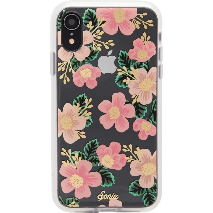 Sonix Clear Coat Hard Phone Case for iPhone XR - Clear Floral - Southern Floral by Sonix - Image 1