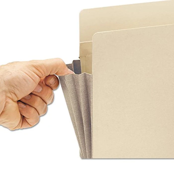 Smead End Tab Pocket, Legal, Straight, 3.5-Inch Expansion, Manila, 10 Per Box (76164) by Smead - Image 2