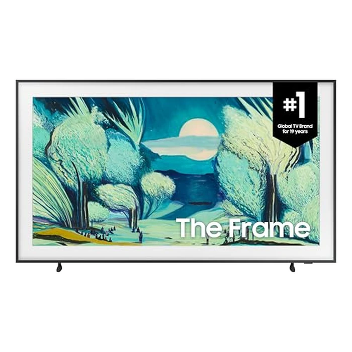 SAMSUNG 43-Inch The Frame 4K Smart TV, Art Mode, Matte Glare Free Screen, Slim Design, AI Gen 2 Processor, Slim Wallmount Included, One Connect Box, Q-Symphony - QN43LS03FAFXZC [Canada] (2025) by Samsung - Used - Like New condition - CA$899.99