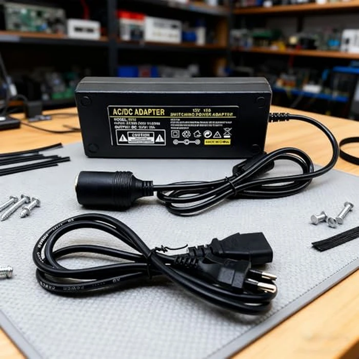 Suweiyuanshiyi 180W AC to DC Converter, 100V ~ 240V to 12V 15A Car Cigarette Lighter Socket AC/DC Power Supply Adapter for Car Refrigerator, Tire Inflator, Vacuum Cleaner and Other Devices Black by suweiyuanshiyi - Image 5