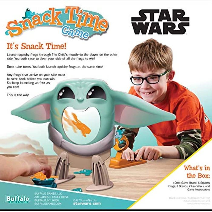 Buffalo Games Star Wars The Mandalorian - Snack Time Game, 2 players by Buffalo Games - Used - Like New condition - US$14.11