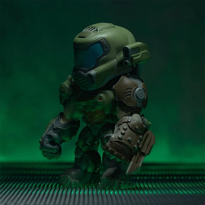 Numskull Doom Slayer Doom Eternal in-Game Collectible Replica Posable Toy Figure - Official Doom Merchandise - Limited Edition by Numskull - Image 5
