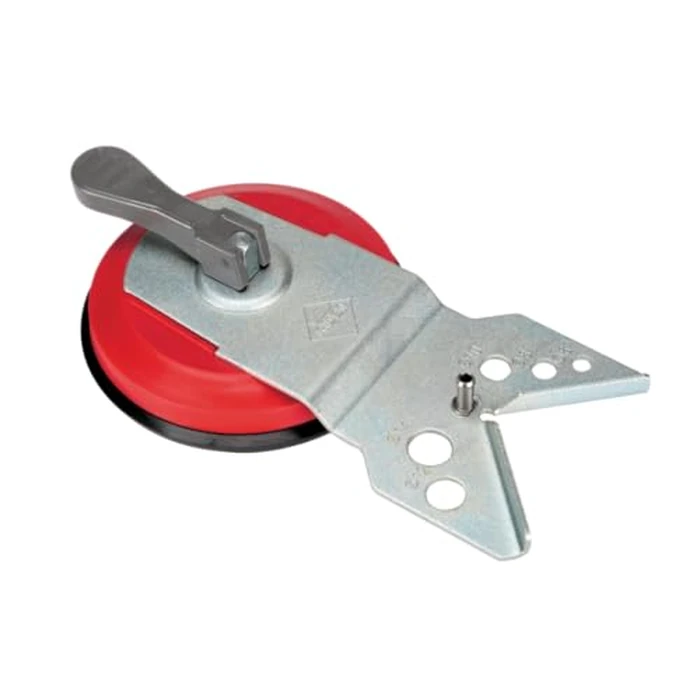 MULTIDRILL Guide with Suction Cup | Precision Hole Drilling for Dry and Wet Cutting | Compatible with Diamond Drill Bits Ø 1/4" to 3" | Prevents Slippage, Ideal for Horizontal & Vertical Drilling by RUBI - Used - Like New condition