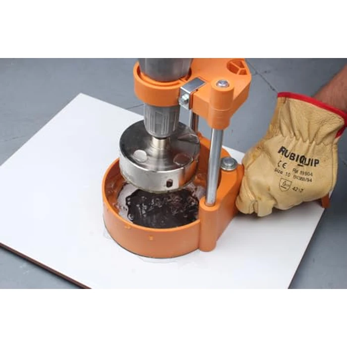 MULTIDRILL Guide with Suction Cup | Precision Hole Drilling for Dry and Wet Cutting | Compatible with Diamond Drill Bits Ø 1/4" to 3" | Prevents Slippage, Ideal for Horizontal & Vertical Drilling by RUBI - Image 6