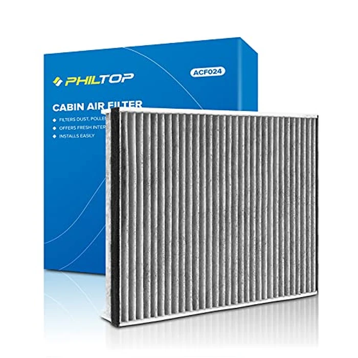PHILTOP HEPA Cabin Air Filter w/Activated Carbon, Compatible with CF11920 Ford Escape 2013-2019, Focus 2012-2018, Transit Connect 2014-2023, C-Max 2013-2018, GT 2017-2022, Lincoln MKC 2015-2019 by PHILTOP - Used - Very Good condition