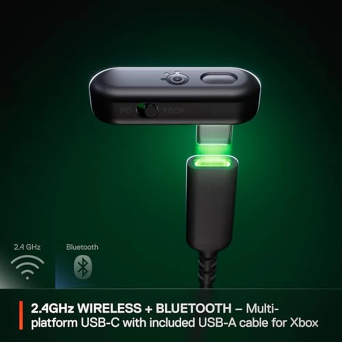 Arctis GameBuds for Xbox/PC/PS5/Switch/Mobile - Quick-Switch 2.4GHz + Bluetooth 5.3 - Active Noise Cancelling - Mobile App w/Sound Presets - Water Resistant IP55 - 40H Battery with Qi Charging Case by SteelSeries - Image 4