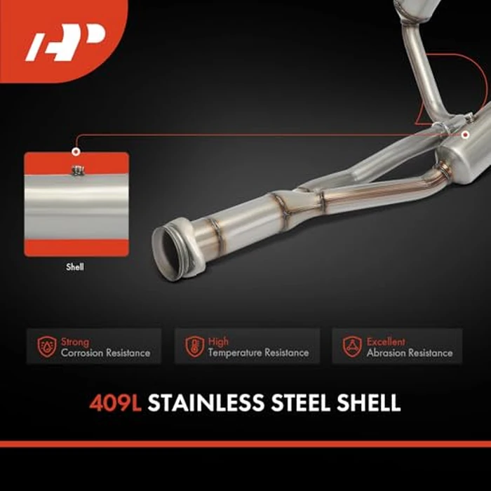 A-Premium Front Catalytic Converter with Gasket Kit Direct-Fit Compatible with Ford Transit-150, Transit-250, Transit-350, 2015 2016 2017 2018 2019, 3.5L, E.P.A. Compliant by A-premium - Image 5