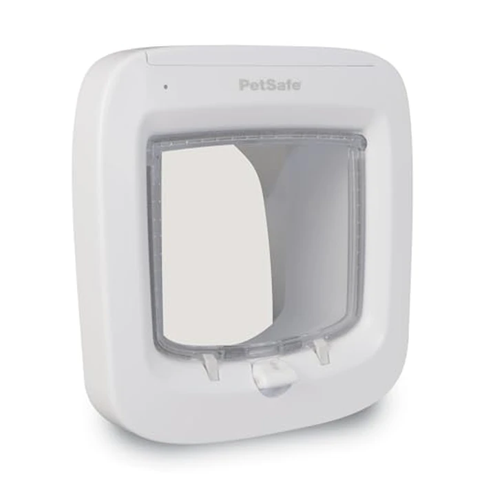 PetSafe Interior and Exterior Cat Door - Microchip 4-Way Locking Pet Door - for Cats up to 17 pounds by PetSafe - Used - Acceptable condition - CA$97.99